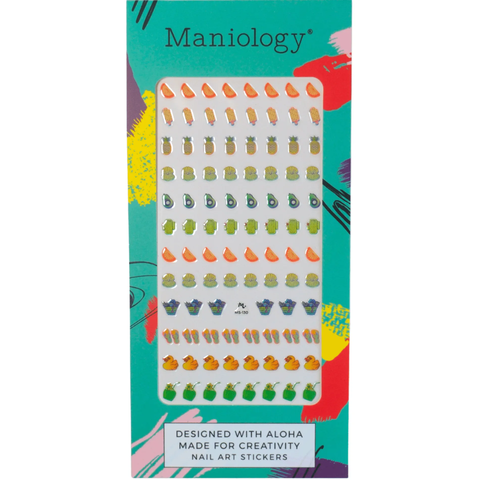 Pool Party (MS-130) - Nail Art Sticker