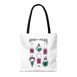 Potions & Polish Tote Bag