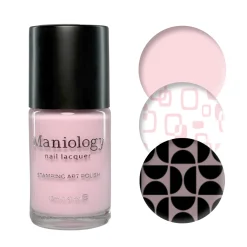 Powder Puff (B547) - Cream Pink Stamping Polish