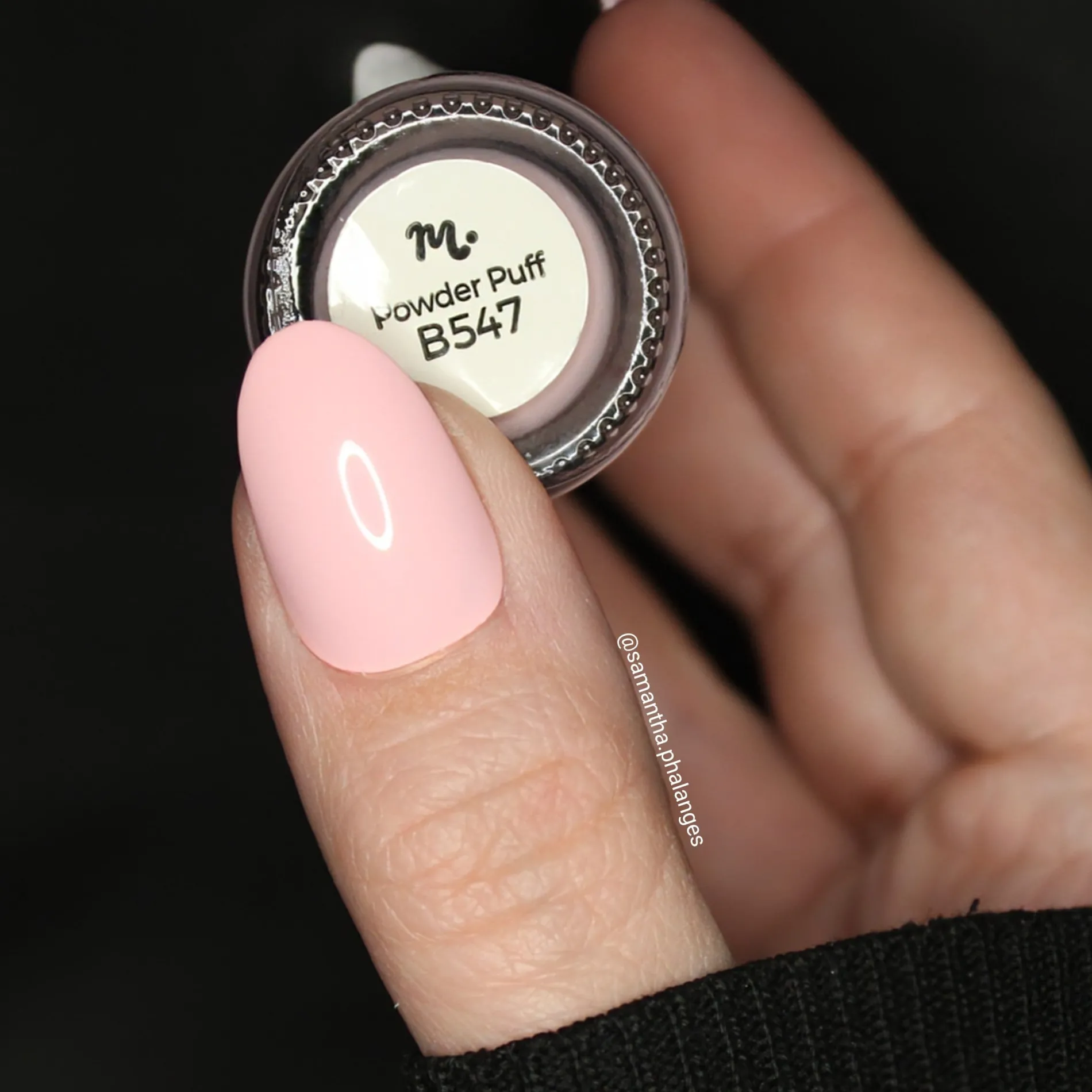 Powder Puff (B547) - Cream Pink Stamping Polish