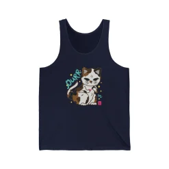PURR Cat & Nails - Jersey Tank Top
