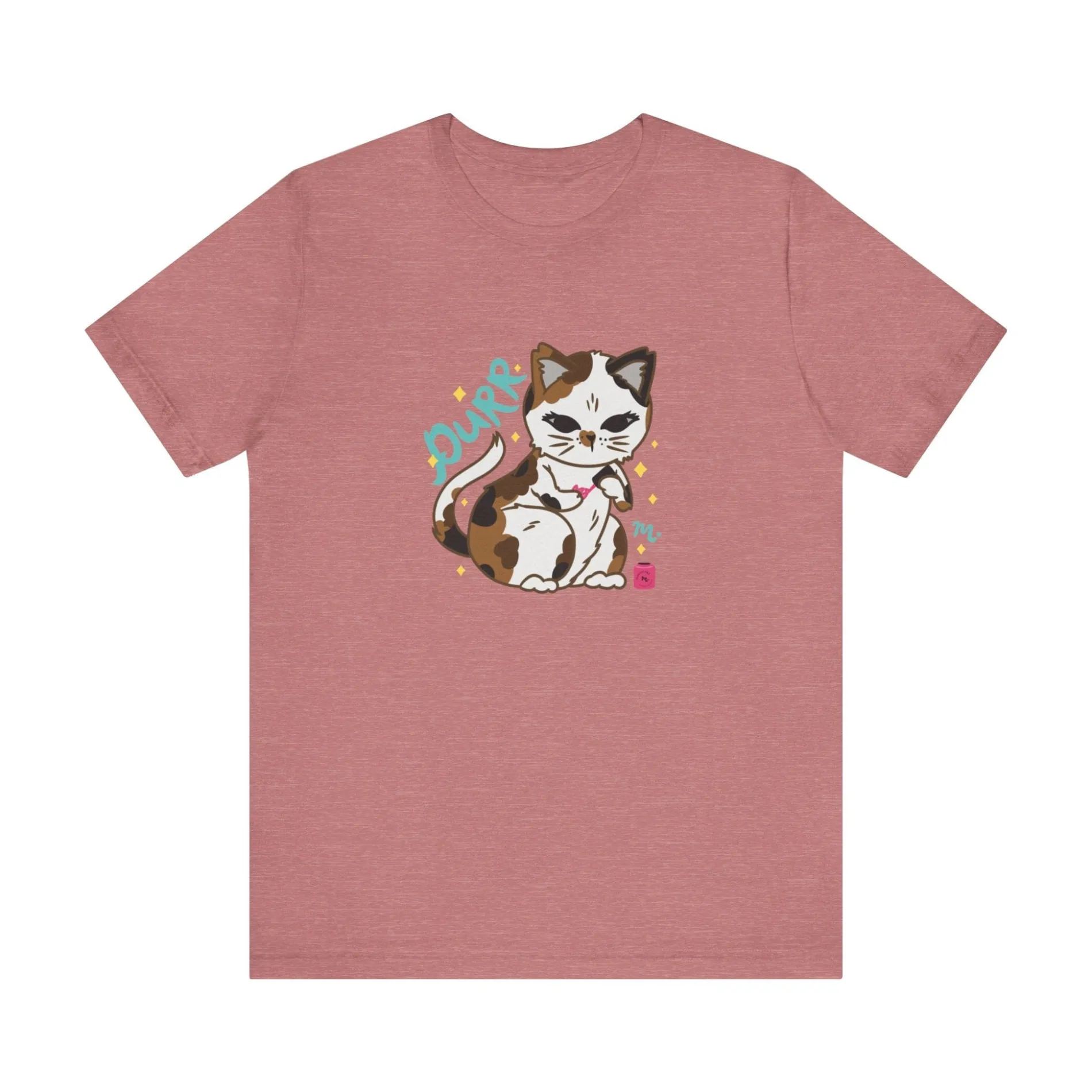 PURR Cat & Nails - Short Sleeve T-shirt