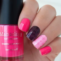 School's Out: Slam Book (B290) - Neon Pink Stamping Polish