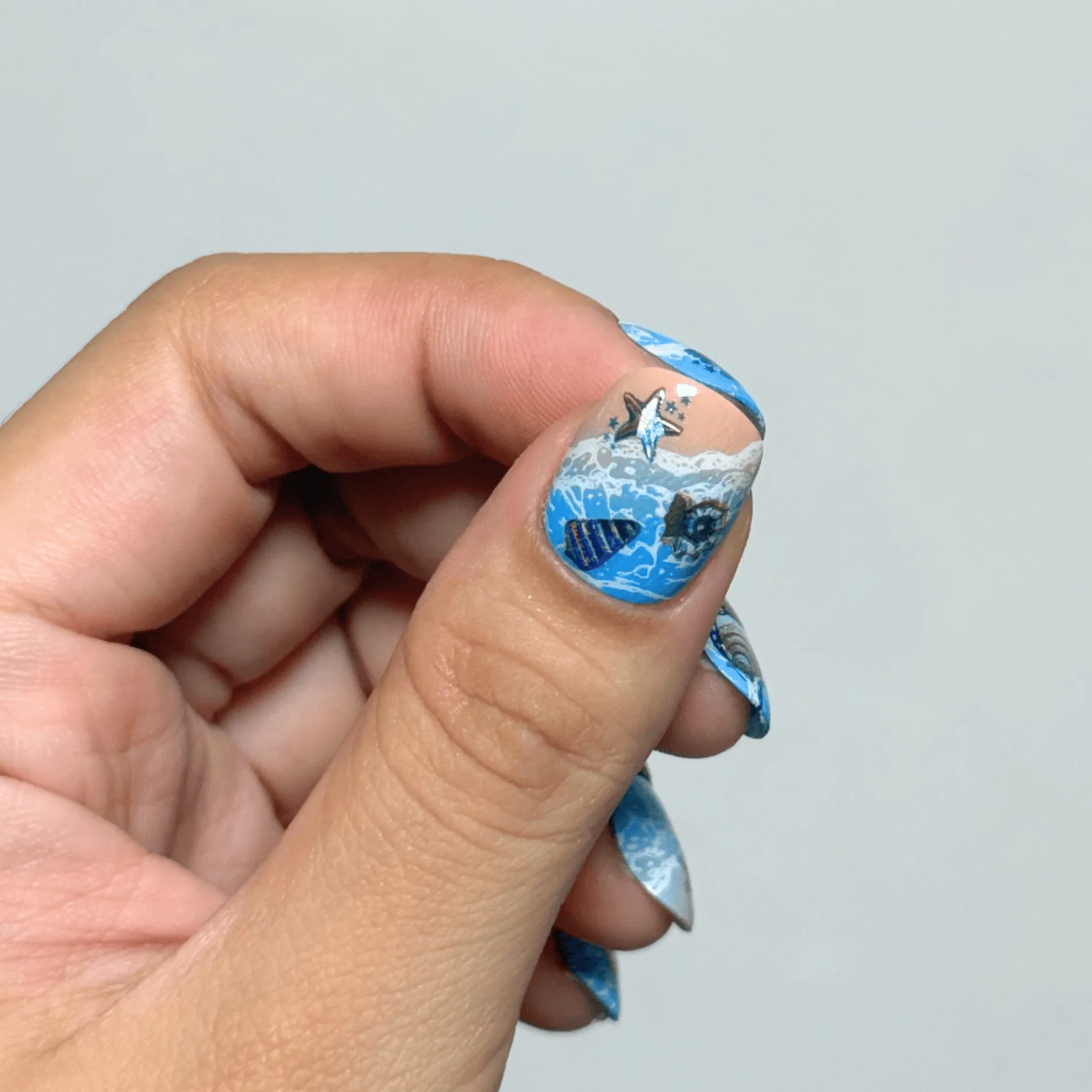 Seashore Gems (MS-126) - Nail Art Sticker