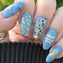 SFAC - American Childhood Cancer Organization Nail Stamping Bundle