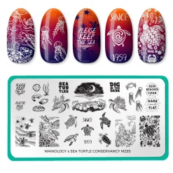 SFAC: Sea Turtle Conservancy (m295) - Nail Stamping Plate