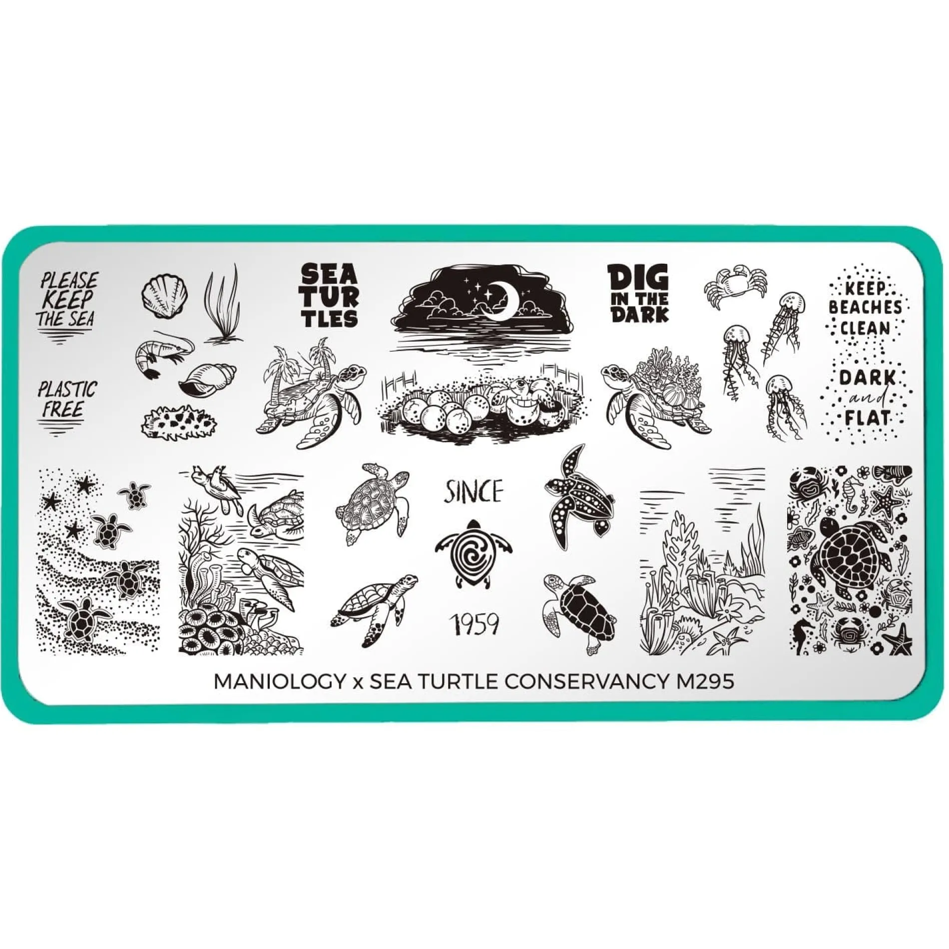 SFAC: Sea Turtle Conservancy (m295) - Nail Stamping Plate