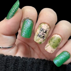 Shake Your Palm Fronds (M387) - Nail Stamping Plate