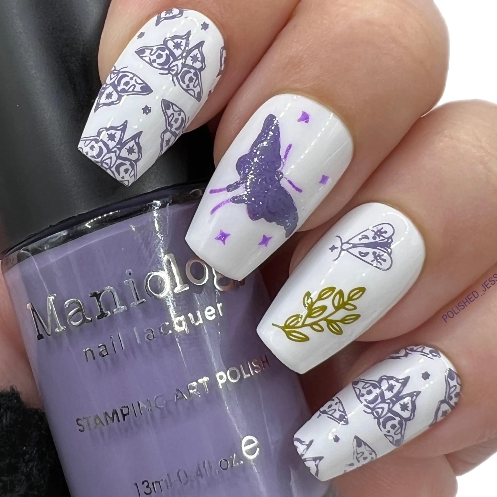 Snowflake Waltz Collection: Marzipan (B228) - Mauve Creme Stamping Polish