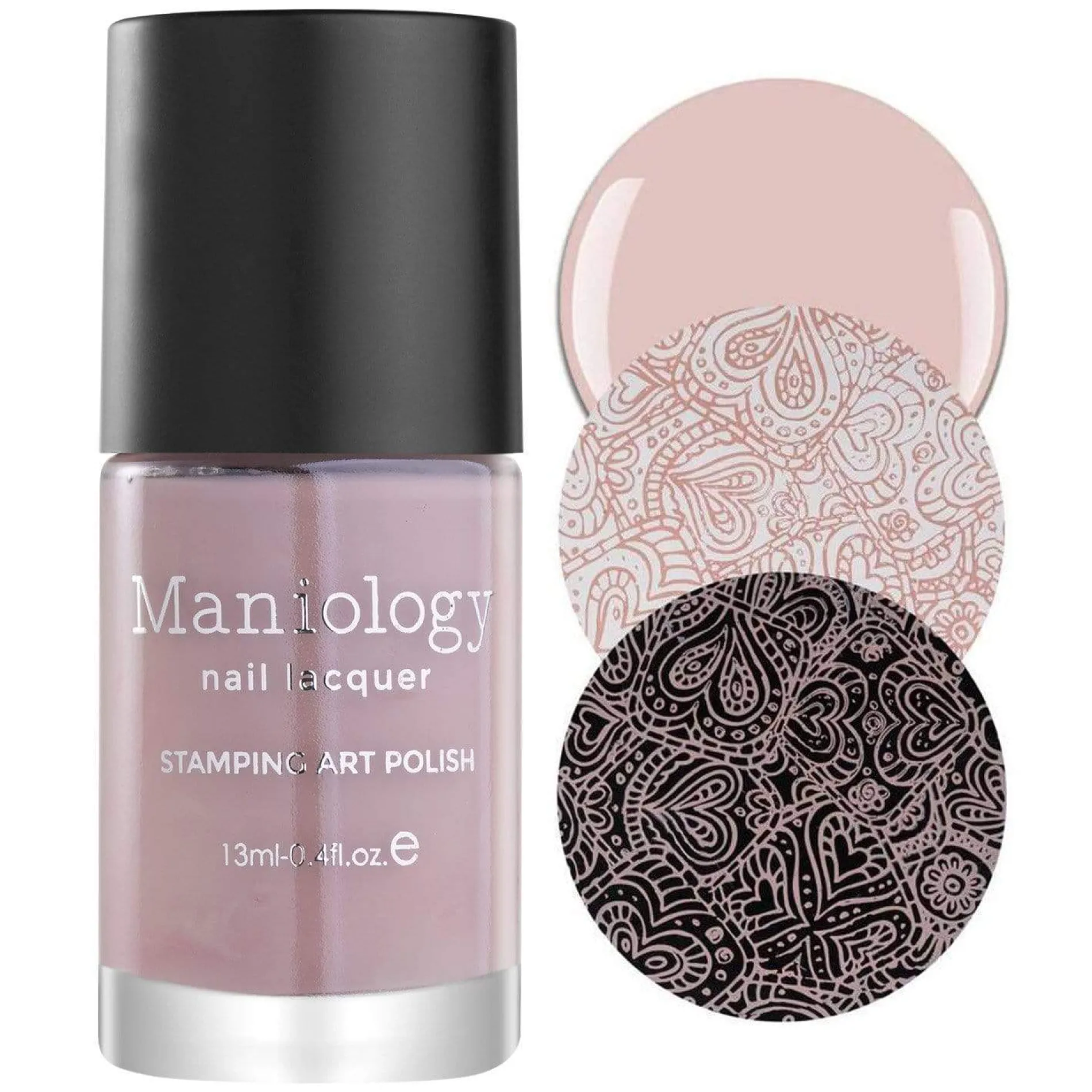 Snowflake Waltz: 6-Piece Stamping Art Polish Set