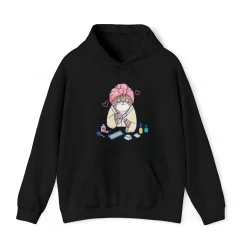 Spa Kitty - Heavy Blend Hoodie Sweatshirt