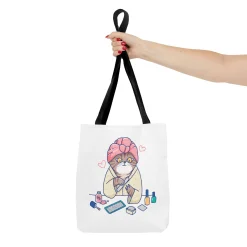 Spa Kitty Tote Bag