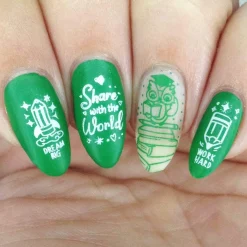 Stamp For A Cause: Pencils of Promise (M222) - Nail Stamping Plate