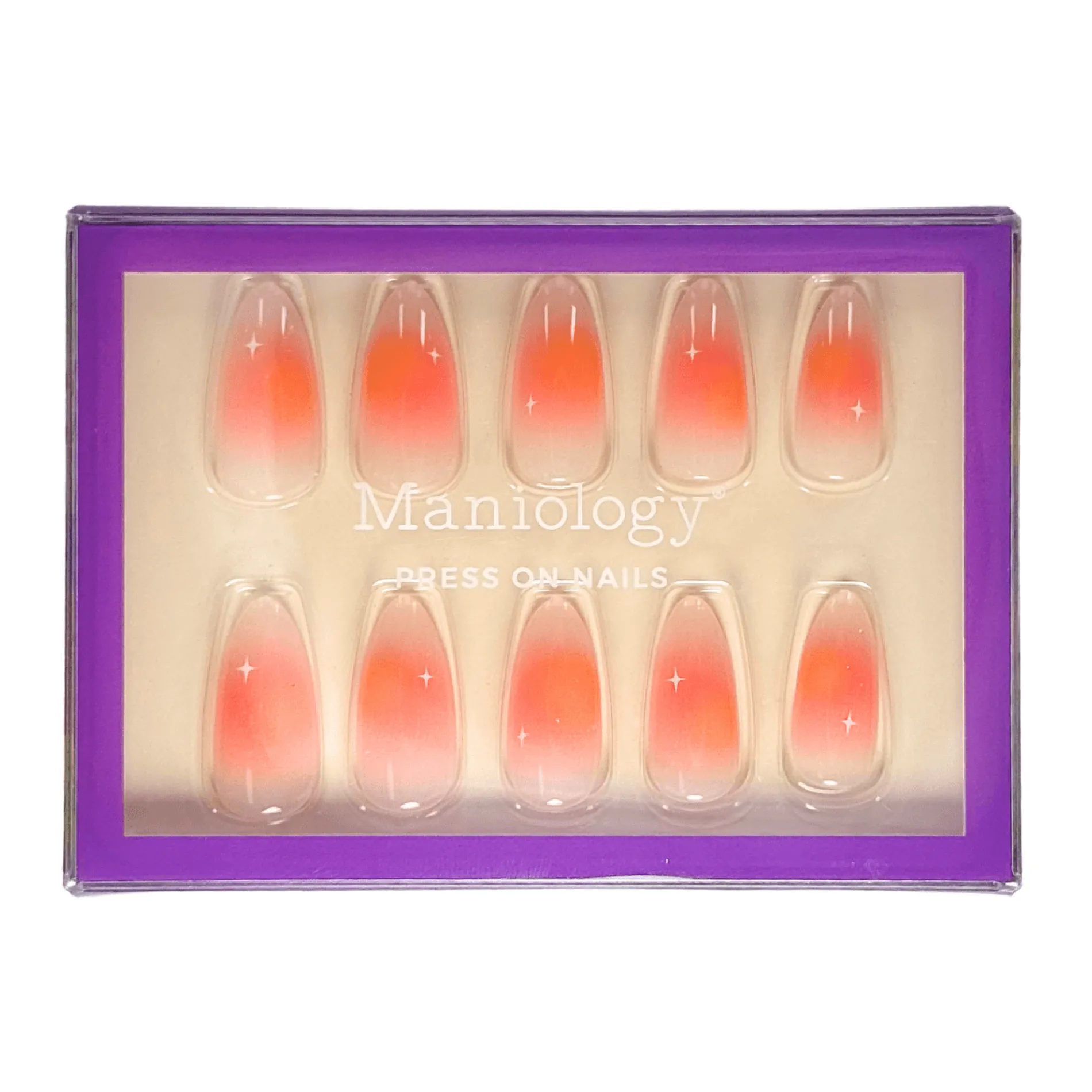 Star-Kissed Press On Nails - Medium Almond