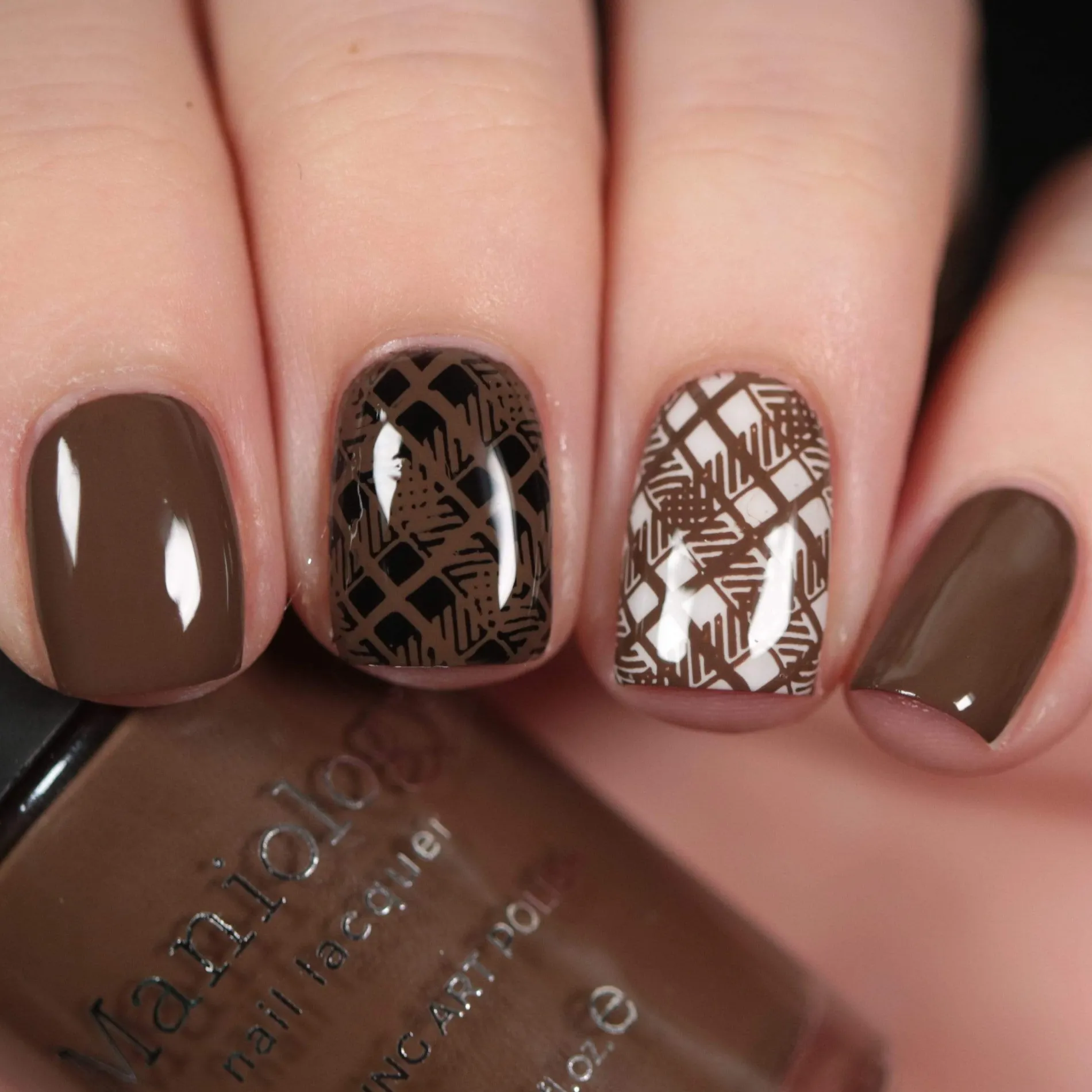 Sugar + Spice: Cocoa (B351) - Chocolate Brown Stamping Polish