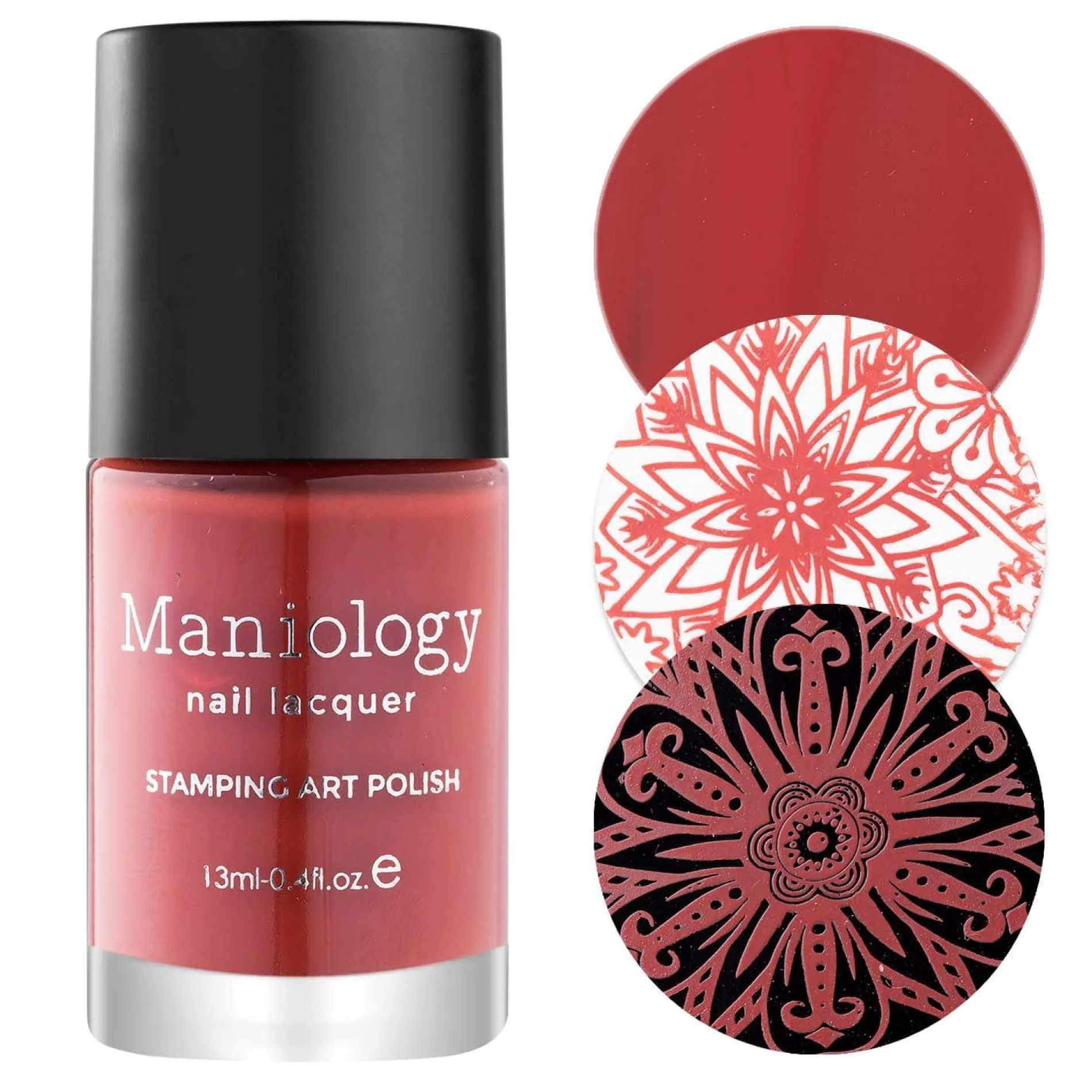 Sugar + Spice: Nutmeg (B352) - Clay Red-Orange Stamping Polish