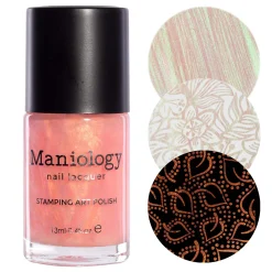 Sunrays: 3-Piece Aurora Duochrome Stamping Polish Set