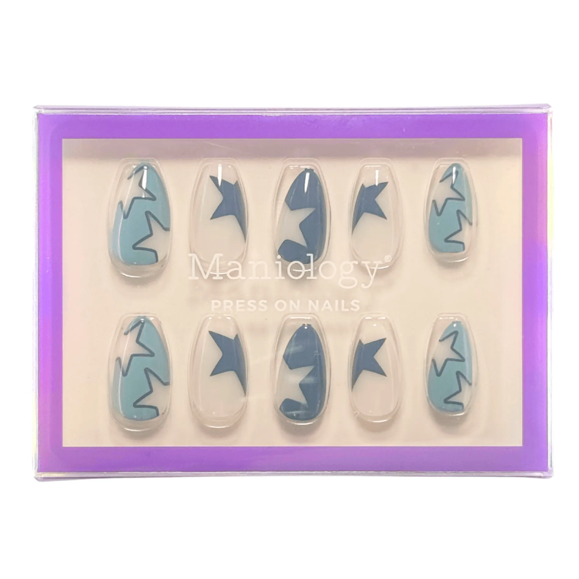 Supernova Press On Nails - Short Almond