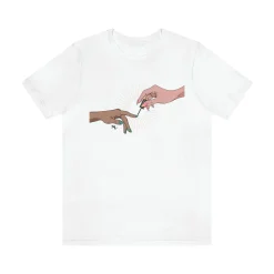 The Creation of Manicure - Short Sleeve T-shirt