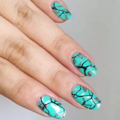 Turquoise (B324) - Green Stamping Polish