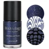 Vitamin Sea: Shipfaced (B594) Navy Blue Magnetic Shimmer Stamping Polish