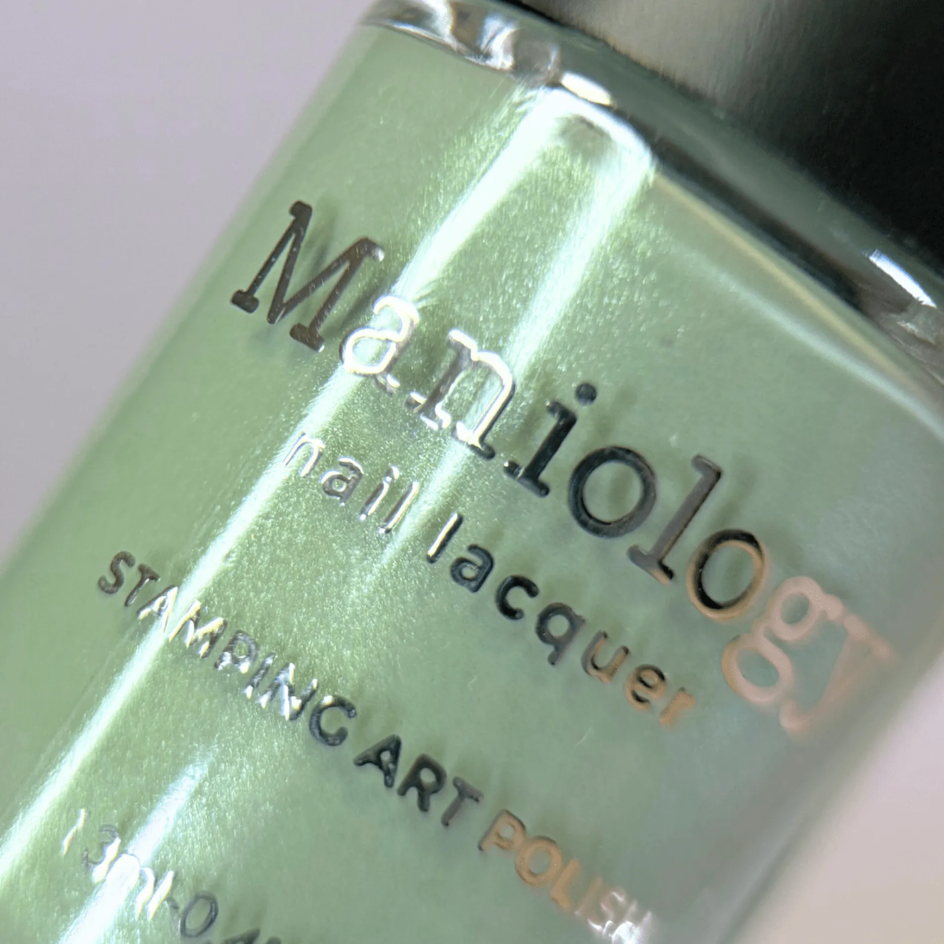 Wintergreen (B569) - Sage Pearl Cream Stamping Polish