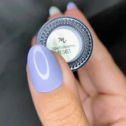 Withered Beauty: Spellblooms (B561) - Purple Pearl Cream Stamping Polish