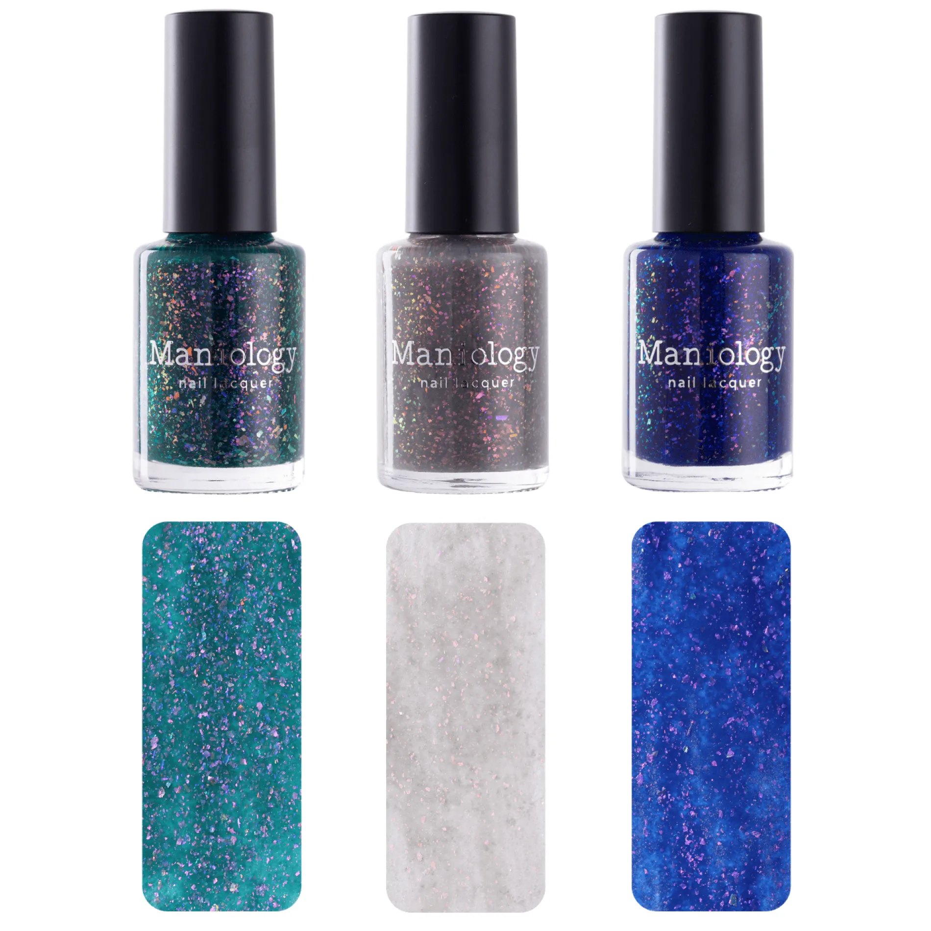 Woodland Walk: 3-Piece Jelly Flakies Nail Polish Set