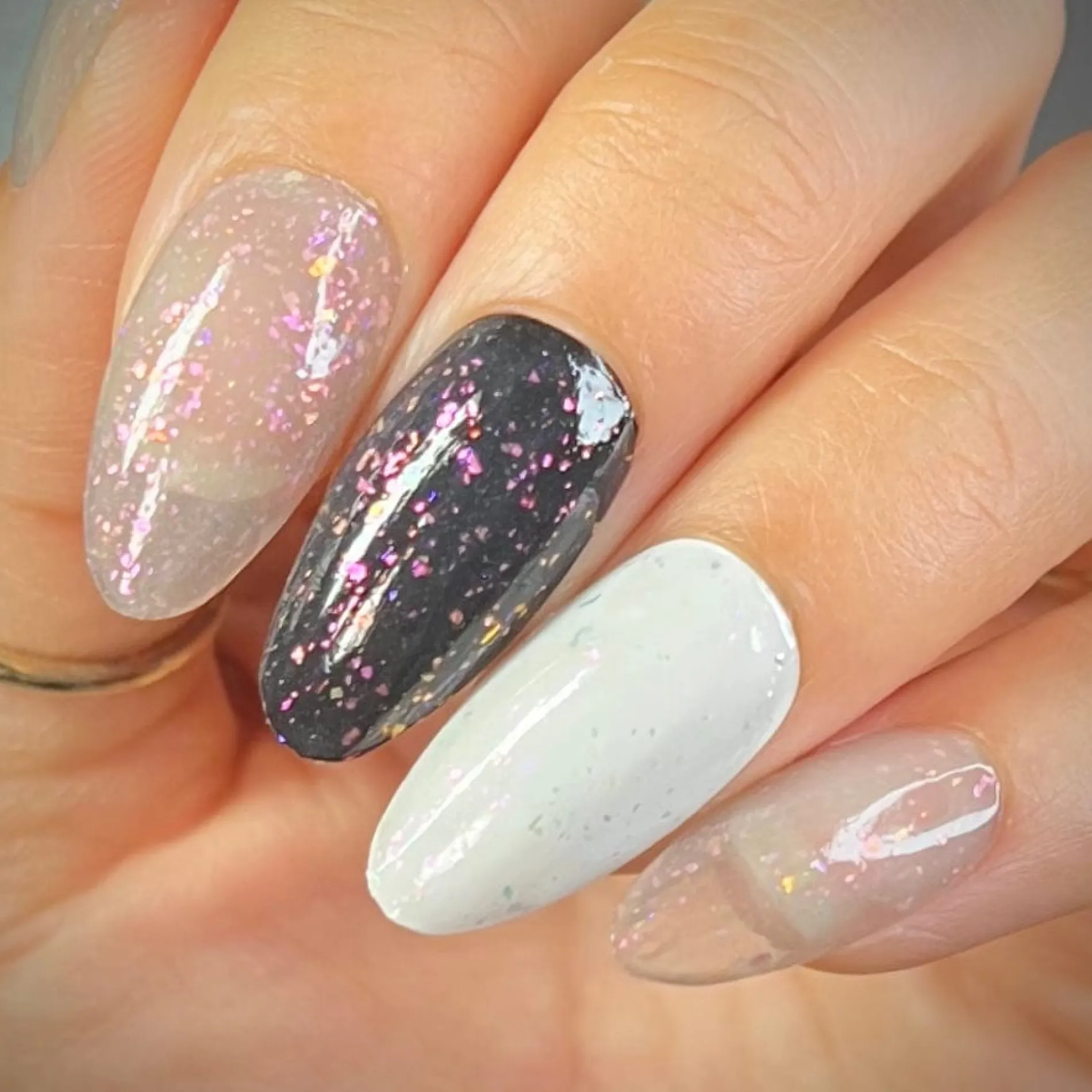 Woodland Walk: 3-Piece Jelly Flakies Nail Polish Set