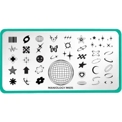 Y2k Icon (M635) - Nail Stamping Plate